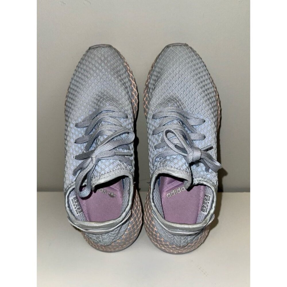 Adidas Women's Deerupt Aero Blue Size 9.0 - Picture 11 of 12